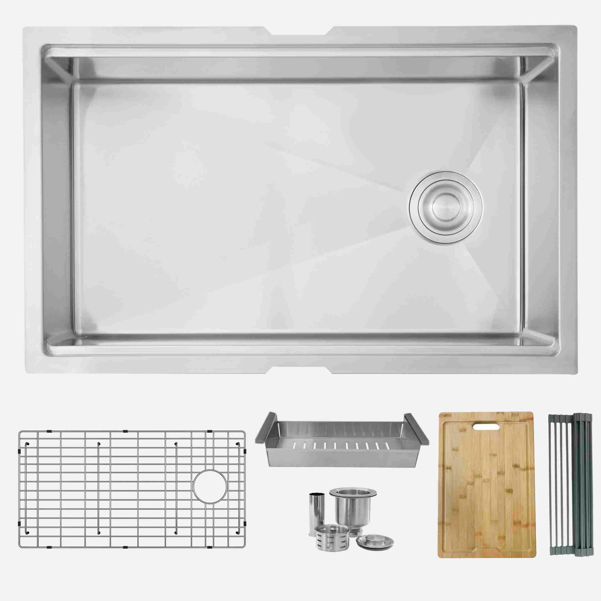 STYLISH S-611W VERSA 30-inch Undermount Kitchen Sink STYLISH S-611W VERSA 30-inch Undermount Kitchen Sink