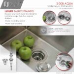 STYLISH S-308XG AQUA 19-inch Undermount Kitchen Sink - Image 7