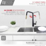 STYLISH K-143NG TURIN Kitchen Sink Faucet - Image 3