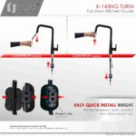 STYLISH K-143NG TURIN Kitchen Sink Faucet - Image 11