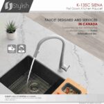 STYLISH K-135C SIENA Kitchen Sink Faucet - Image 12
