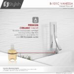 STYLISH B-101C VANESSA Single Handle Bathroom Faucet - Image 6