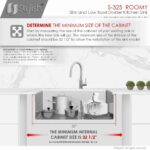 STYLISH S-325XG ROOMY 32-inch Undermount Kitchen Sink - Image 9