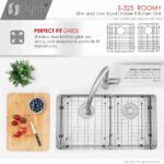 STYLISH S-325XG ROOMY 32-inch Undermount Kitchen Sink - Image 6