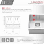 STYLISH S-504XG MORION 30-inch Stainless Steel Kitchen Sink - Image 8