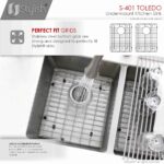 STYLISH S-401G TOLEDO 31-inch Undermount Kitchen Sink - Image 7