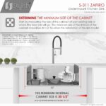 STYLISH S-311XG ZAFIRO 30-inch Undermount Kitchen Sink - Image 9