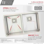 STYLISH S-504XG MORION 30-inch Stainless Steel Kitchen Sink - Image 5