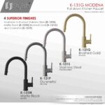 STYLISH K-131G MODENA Kitchen Sink Faucet - Image 9