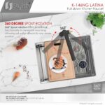 STYLISH K-146NG LATINA Kitchen Sink Faucet - Image 3