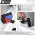 STYLISH B-111N LUVIA Single Handle Bathroom Faucet - Image 4