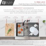 STYLISH S-316W JADE 30-inch Apron Kitchen Sink - Image 7