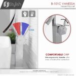 STYLISH B-101C VANESSA Single Handle Bathroom Faucet - Image 5