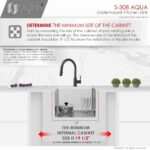 STYLISH S-308XG AQUA 19-inch Undermount Kitchen Sink - Image 9
