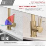 STYLISH K-131G MODENA Kitchen Sink Faucet - Image 7