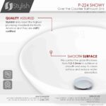 STYLISH P-224 SHOWY 16-inch Vessel Bathroom Sink - Image 3
