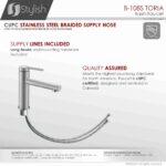 STYLISH B-108S TORIA Modern Bathroom Basin Sink Faucet - Image 10