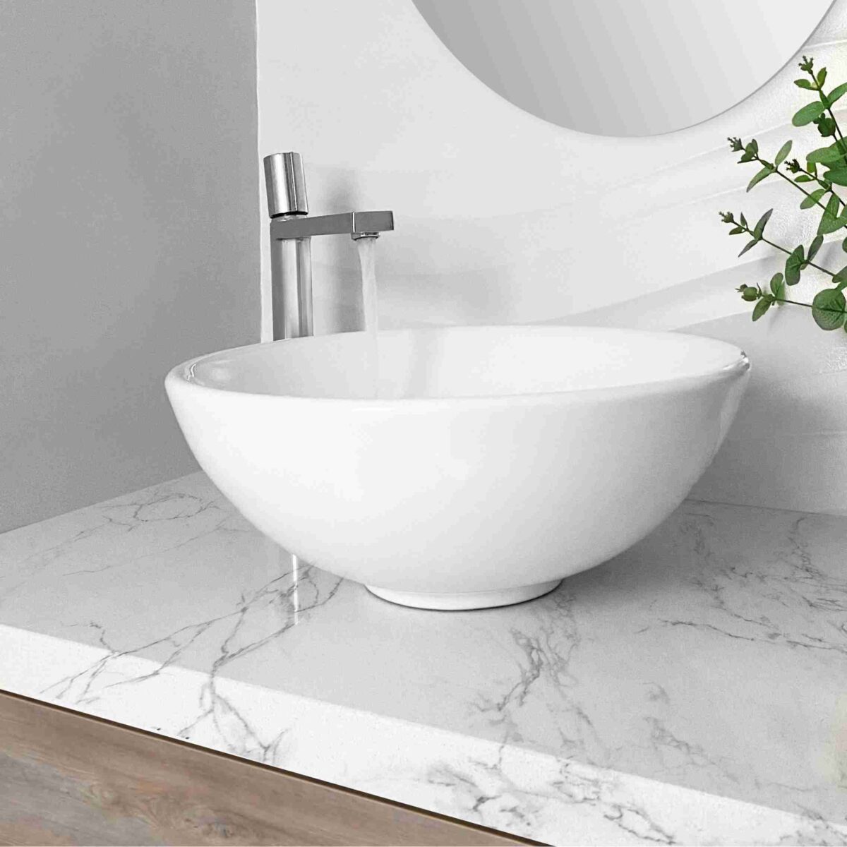 STYLISH P-224 SHOWY 16-inch Vessel Bathroom Sink - Image 2