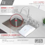 STYLISH S-311XG ZAFIRO 30-inch Undermount Kitchen Sink - Image 4