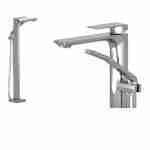 TENZO SL51-CR Freestanding tub filler - Slick