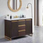 Preston Double Sink Vanity With Marble Top 48" BAIN SIGNATURE