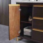 BAIN SIGNATURE Preston Double Sink Vanity With Marble Top 48" - Image 5