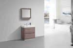 KUBEBATH BLISS 30″ BUTTERNUT FREE STANDING MODERN BATHROOM VANITY - Image 3