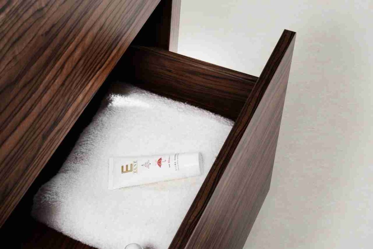 KUBEBATH BLISS 40″ WALNUT FREE STANDING MODERN BATHROOM VANITY - Image 6