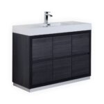 KubeBath Bliss FMB48-GO Freestanding Bathroom Vanity