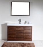 KubeBath Bliss FMB48-WNT Freestanding Bathroom Vanity - Image 2
