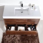 KubeBath Bliss FMB48-WNT Freestanding Bathroom Vanity - Image 4
