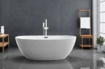 KODAEN EGG PLUS 1500 One Piece Freestanding Bathtub - Image 4