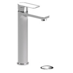 TENZO DE12H-P Tall single hole lavatory faucet with drain
