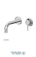 TENZO Wall mount lavatory faucet with drain - Alyss