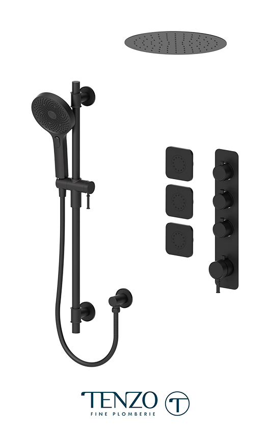 4oi3z_ALYT43-601658-MB TENZO ALYT43-601658-XX EXTENZA 3 functions shower kit, Alys - Image 2