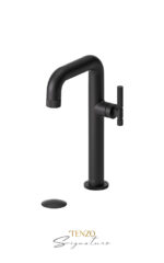 TENZO SIGNATURE BE10H-F-P-XX Tall single hole lavatory faucet with drain - Image 6