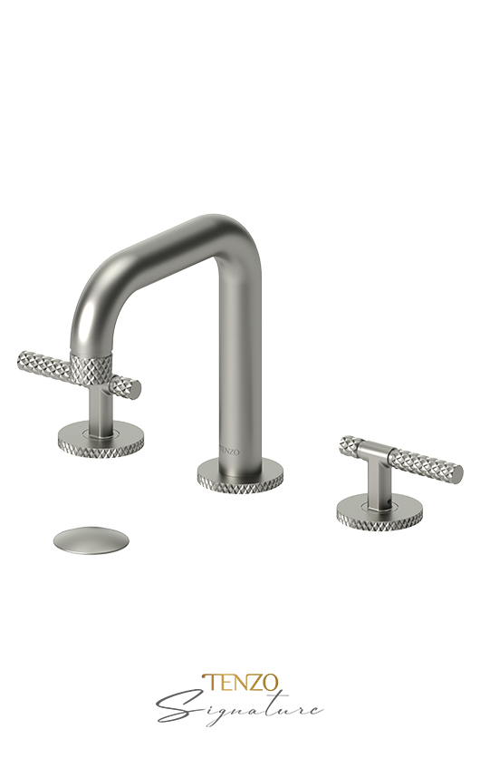 tj2g6_BE13-C-BN TENZO SIGNATURE BE13-C-P-XX 8 inches lavatory faucet with drain - Image 6