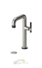 TENZO SIGNATURE BE10H-F-P-XX Tall single hole lavatory faucet with drain - Image 8