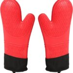 STYLISH A-901RD Heat Resistant Silicone Oven Gloves