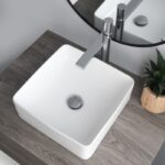 STYLISH P-226H LUSH 14-Inch Ceramic Vessel Bathroom Sink