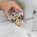 STYLISH D-700 Pop-Up Bathroom Sink Drain With Overflow - Image 10