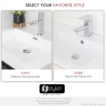 STYLISH D-700 Pop-Up Bathroom Sink Drain With Overflow - Image 6
