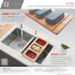 STYLISH A-910 Serving Board 18-inch Kitchen Accessories - Image 5