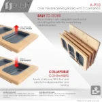 STYLISH A-910 Serving Board 18-inch Kitchen Accessories - Image 6