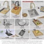 STYLISH S-405T MORELLA 15-inch Dual Mount Kitchen Sink - Image 5