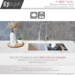STYLISH K-149S Tivoli Single Handle Pull Down Kitchen Faucet - Image 5