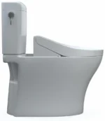 Toto MW4363084CEMFGN#01 Aquia IV Cube - Washlet + C5 Two-piece Toilet - 1.28 GPF & 0.9 GPF - Image 2