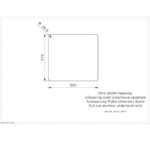 REGINOX Ohio 50x40 Tapwing Kitchen Sink - Image 2