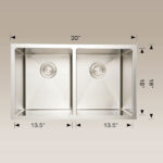BOSCO 203319 Plus / Deluxe Plus Series 30″ Kitchen Sink