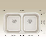 BOSCO 207044 Standard Series 32″ Kitchen Sink